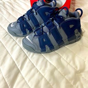 NIB Boys sz 4.5 Nike Air More Uptempo sneakers